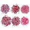 Buttons Galore Valentine's Day Craft Embellishment Bundle Set – 1,800 Colorful Polymer Clay Heart Embellishments for Crafts, Scrapbooking, Card Making & Shaker Crafts – Hearts, Love Letters, XOXO